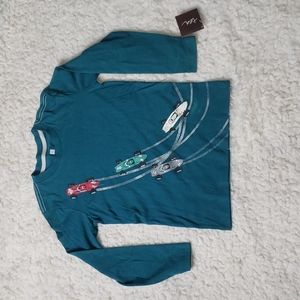 NWT NEVER WORN Boy's👦 Pajama Top by Tea Collection